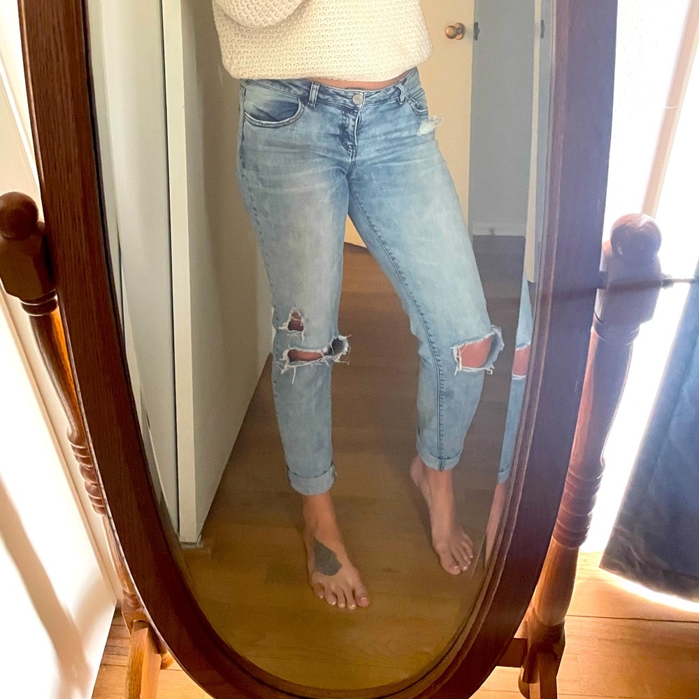 Ripped jeans